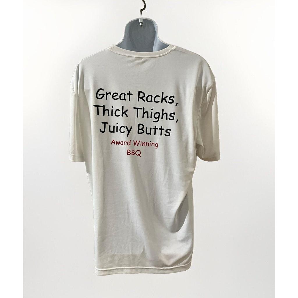 Tiki Barbeque T-shirt Funny Bar T Florida Life Nauti Tiki Men's Size XL