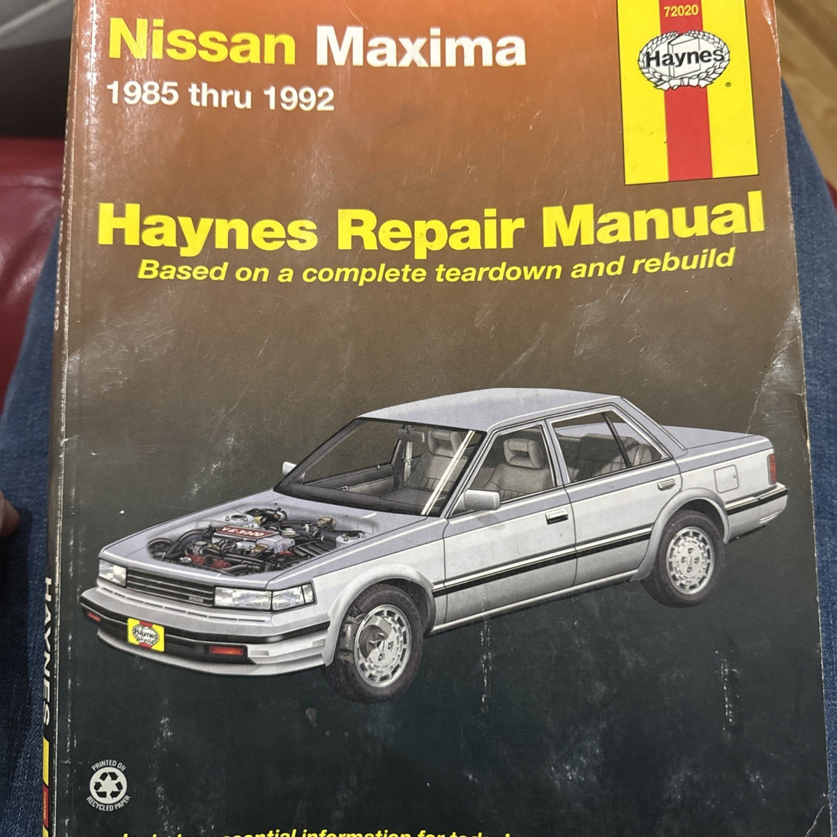 Haynes Nissan Maxima 1985 thru 1992