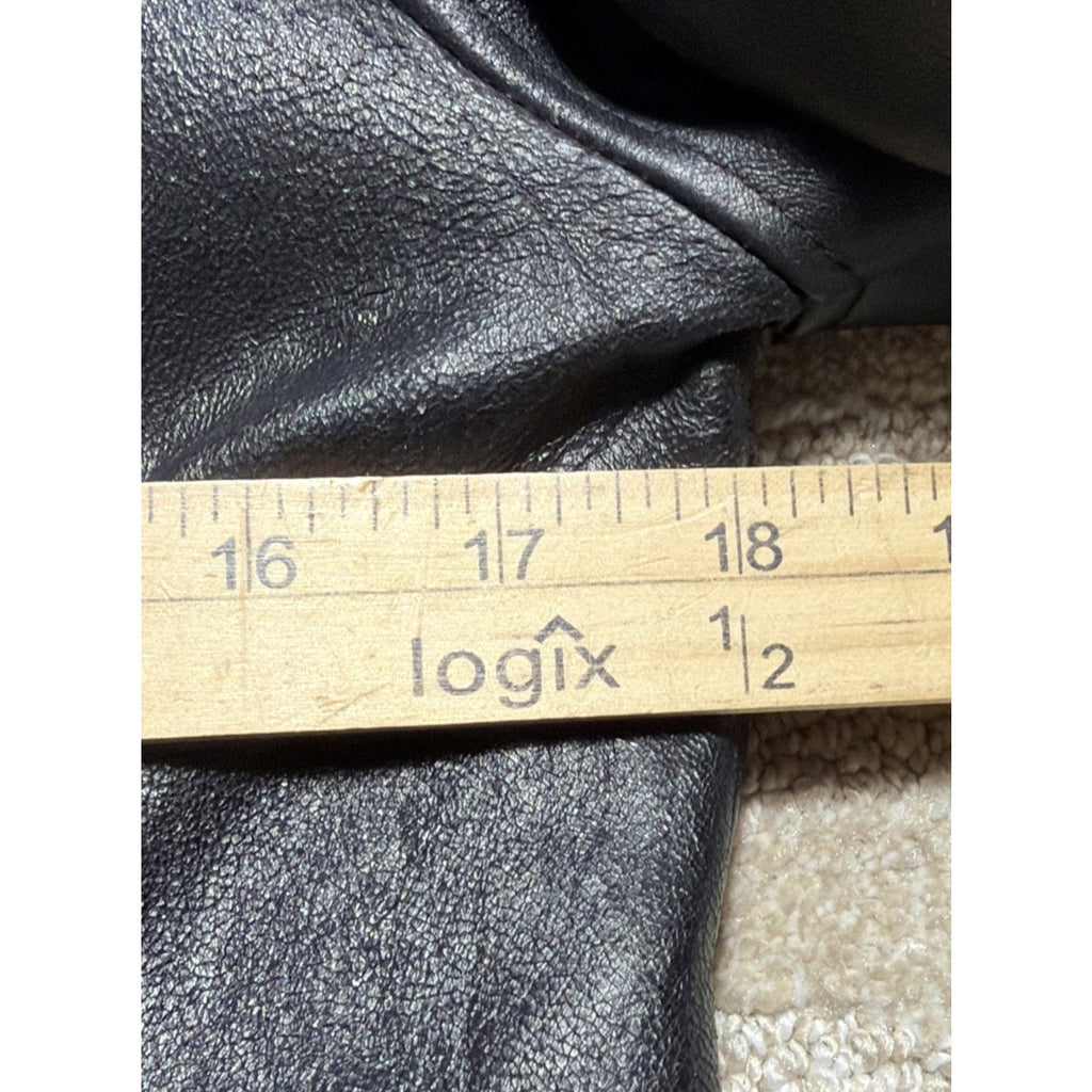 Women’s Wilson’s Leather Maxima Black Genuine Leather Jacket Size Medium