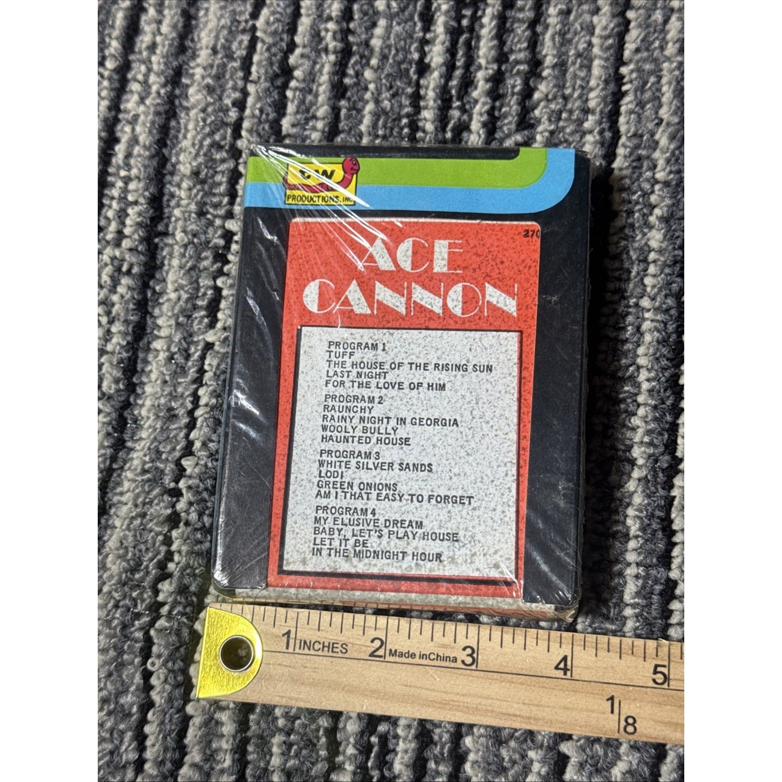 Ace Cannon 8 Track Stereo Tape TW Productions 270 Vintage SEALED? Rare Sax