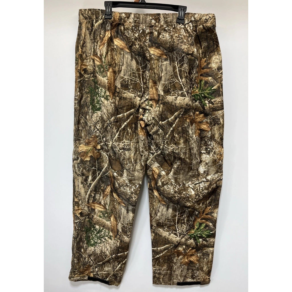 Frogg Toggs Realtree Edge Camo Hunting Rain Pants Men's Size XXL Stretch
