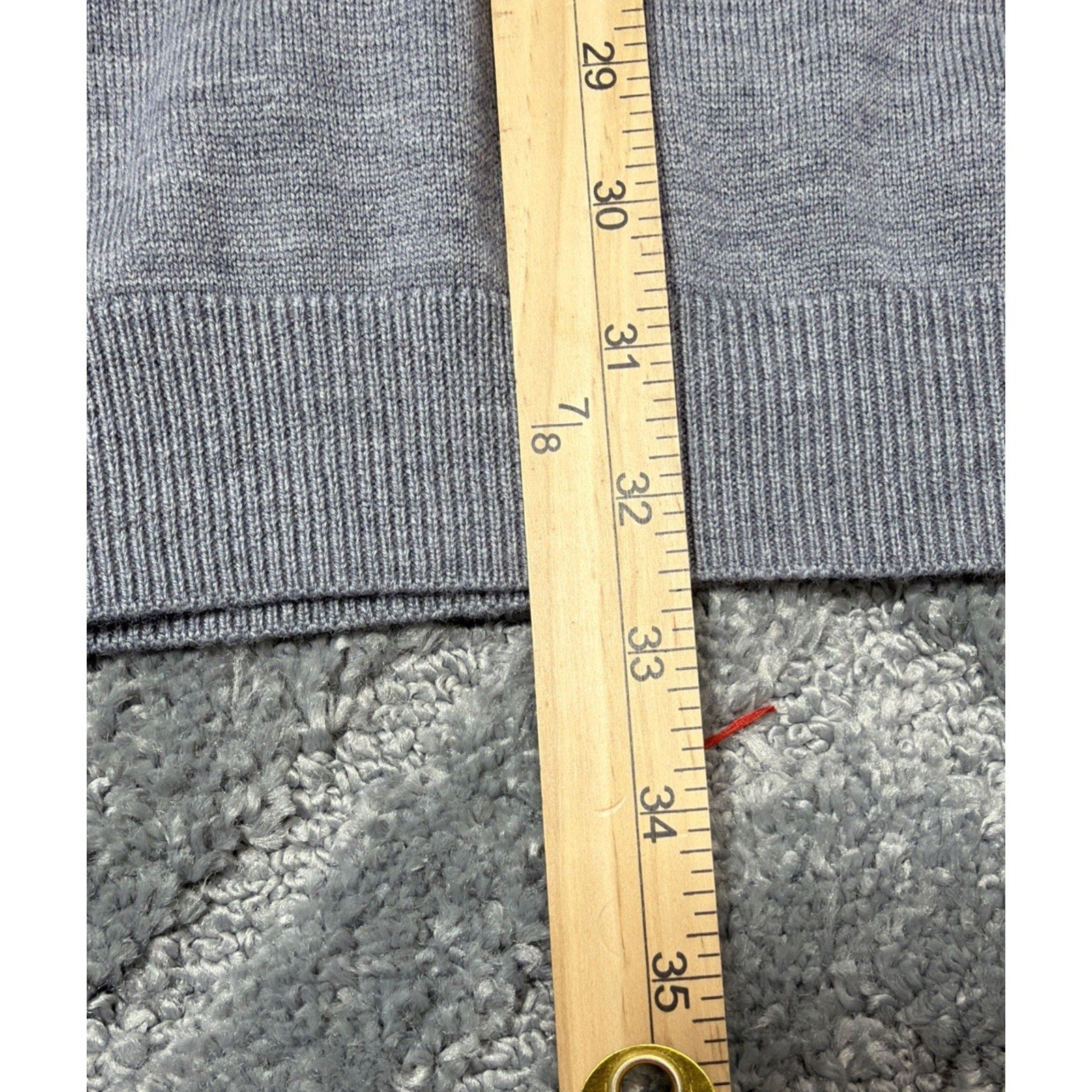 Hart Schaffner Marx Extra Fine Merino Wool V-Neck Sweater Big 3XT New