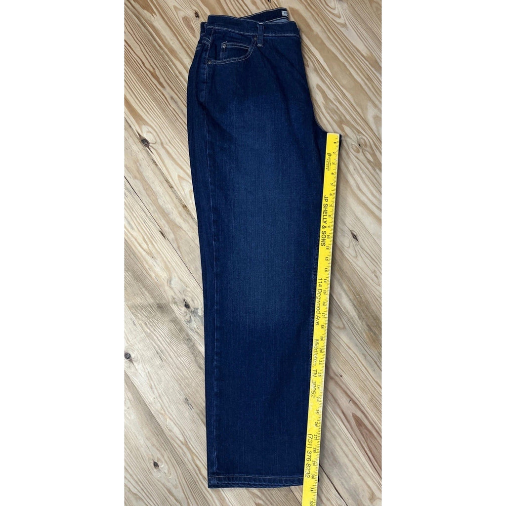 Lee Straight Jeans NEW Relaxed Fit Mid Rise Size 16 NWT Inseam Approx 30.5”