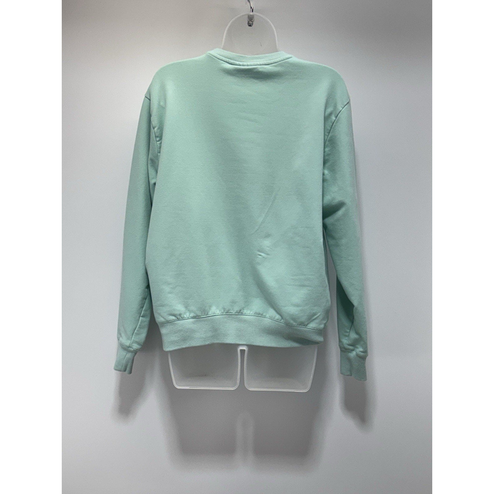 Fila Sweatshirt Green Pockets Active Cotton Crew Neck Women’s Size Large