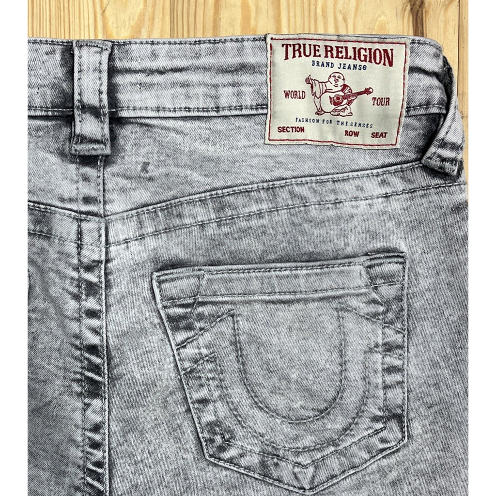True Religion Jennie Curvy Mid Rise Super Skinny Jeans Women's Sz 29