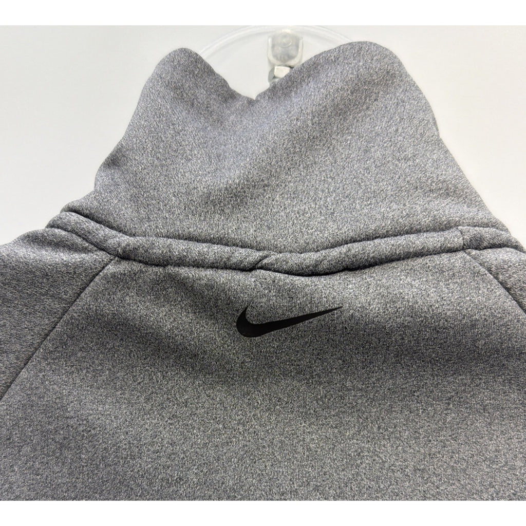 Nike Womens Quarter Zip Fleece Sweatshirt Size XS Gray Excellent