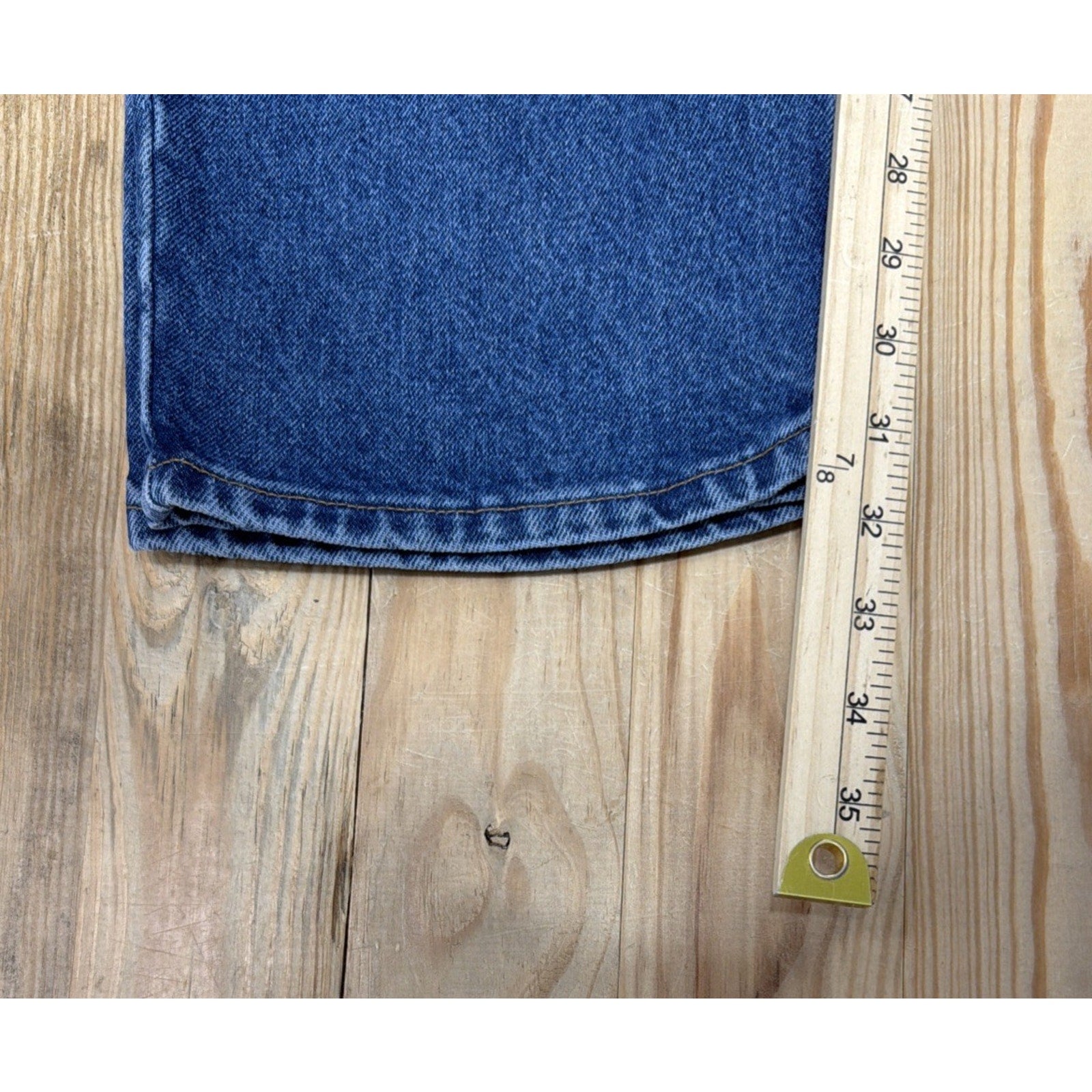 Vintage 1990’s Levis Jeans Premium 540 Relaxed Fit Orange Tab Size 42x32