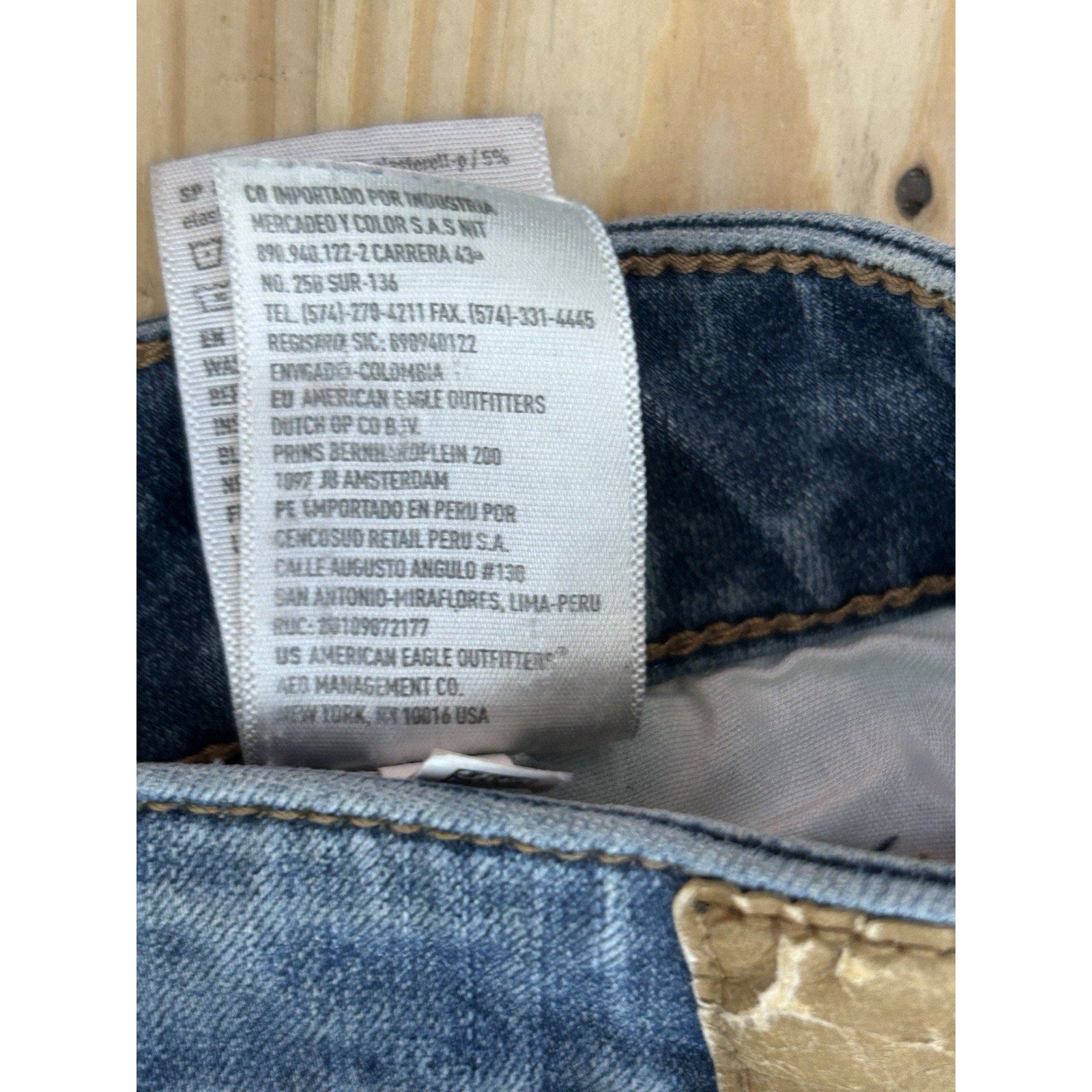 American Eagle Outfitters Women's High Rise Jegging Jeans, Size 14