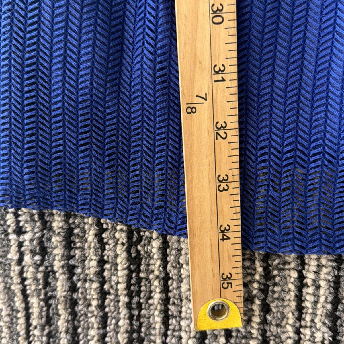 Judith March for Anthropologie One Shoulder Blue Retro Mini Dress Sz S Pin