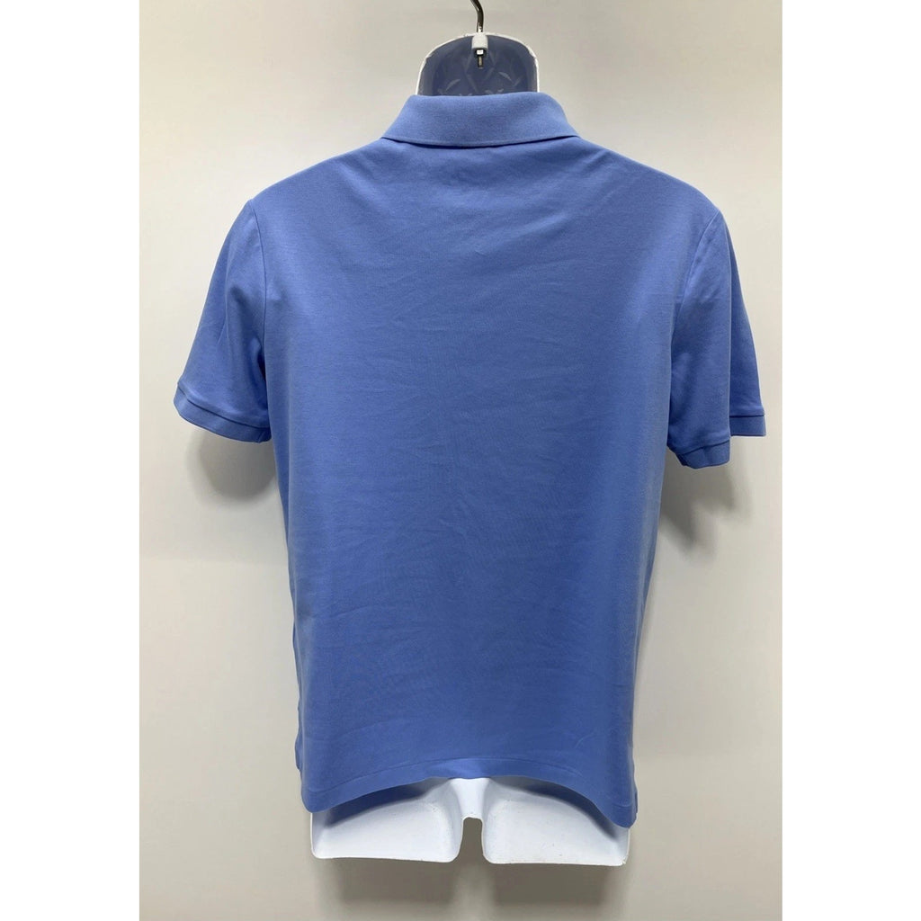 Polo Ralph Lauren Men's Blue Classic-Fit Soft Short-Sleeve Pony Logo Shirt S