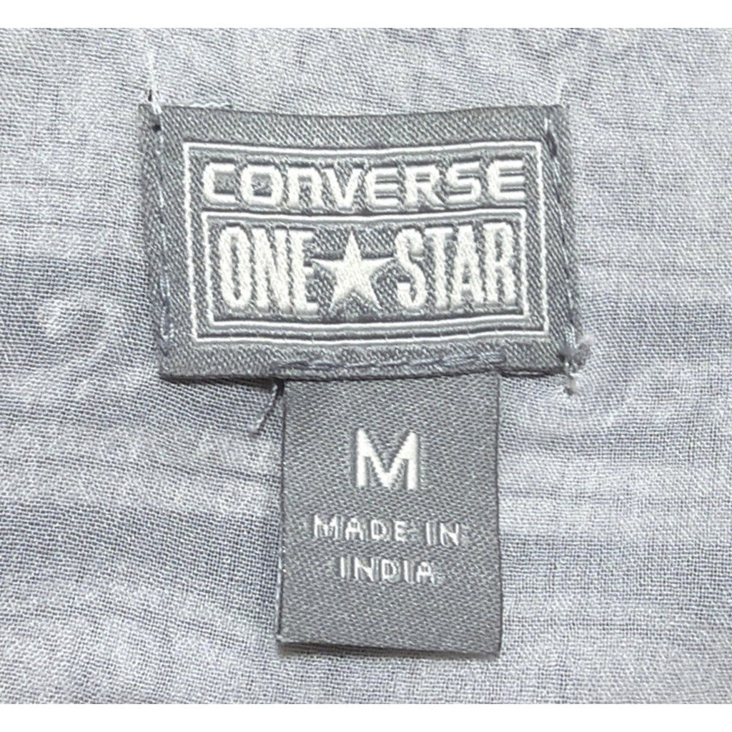 Converse One Star Tank Womens M Sleeveless Lined Tank Boho Hippy Alternative