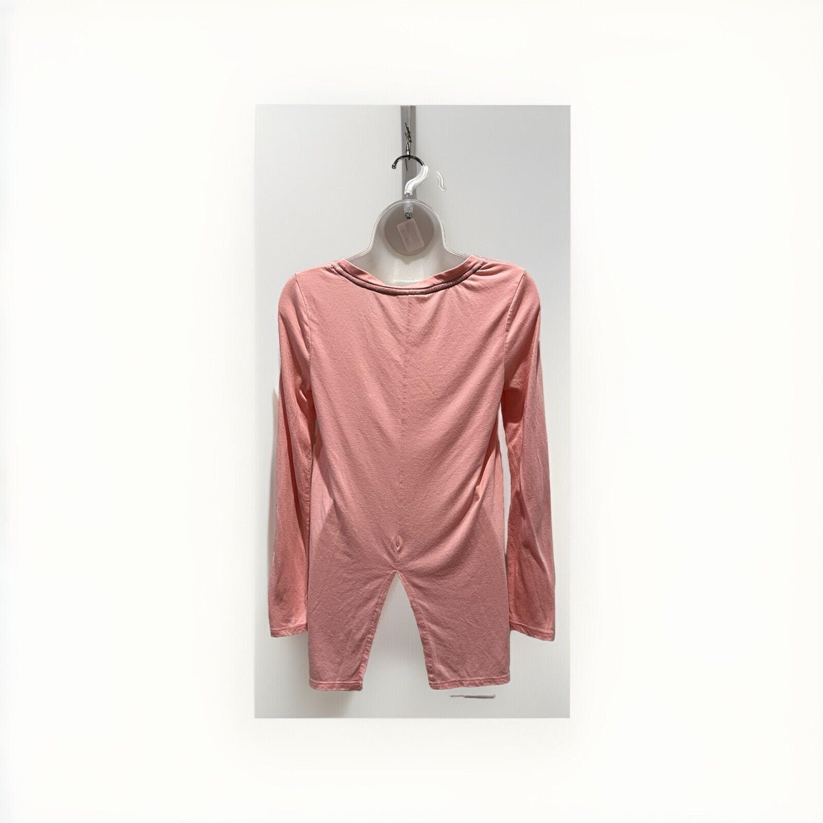 Belle Du Jour Pink Elephant Dreamcatcher Graphic Top Long Sleeve Split Back Boho