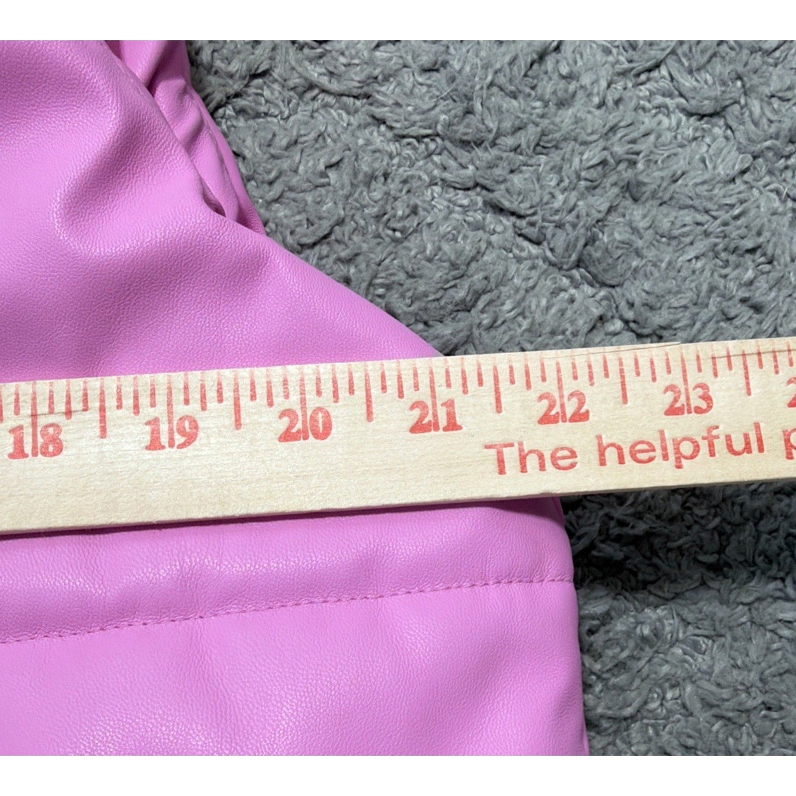 Almost Famous Bright Pink Vest Adjustable Waist Size Large Barbie - NWT