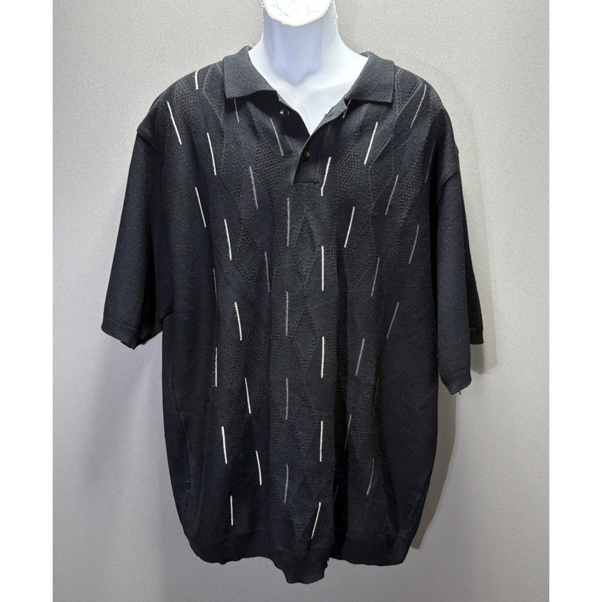 Michael 88 Irvin Polo Shirt Men's 3XL Silk Blend Short Sleeve Dallas Cowboys