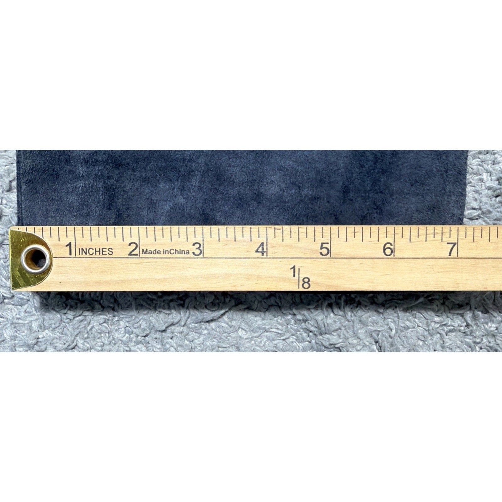 Worth 100% Leather Pants Womens 4 Blue Suede High Rise Lined Grudge Western Retr