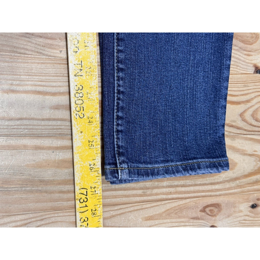 Talbots Signature Slim Ankle Blue Dark Wash Stretch Women’s Size 4/27