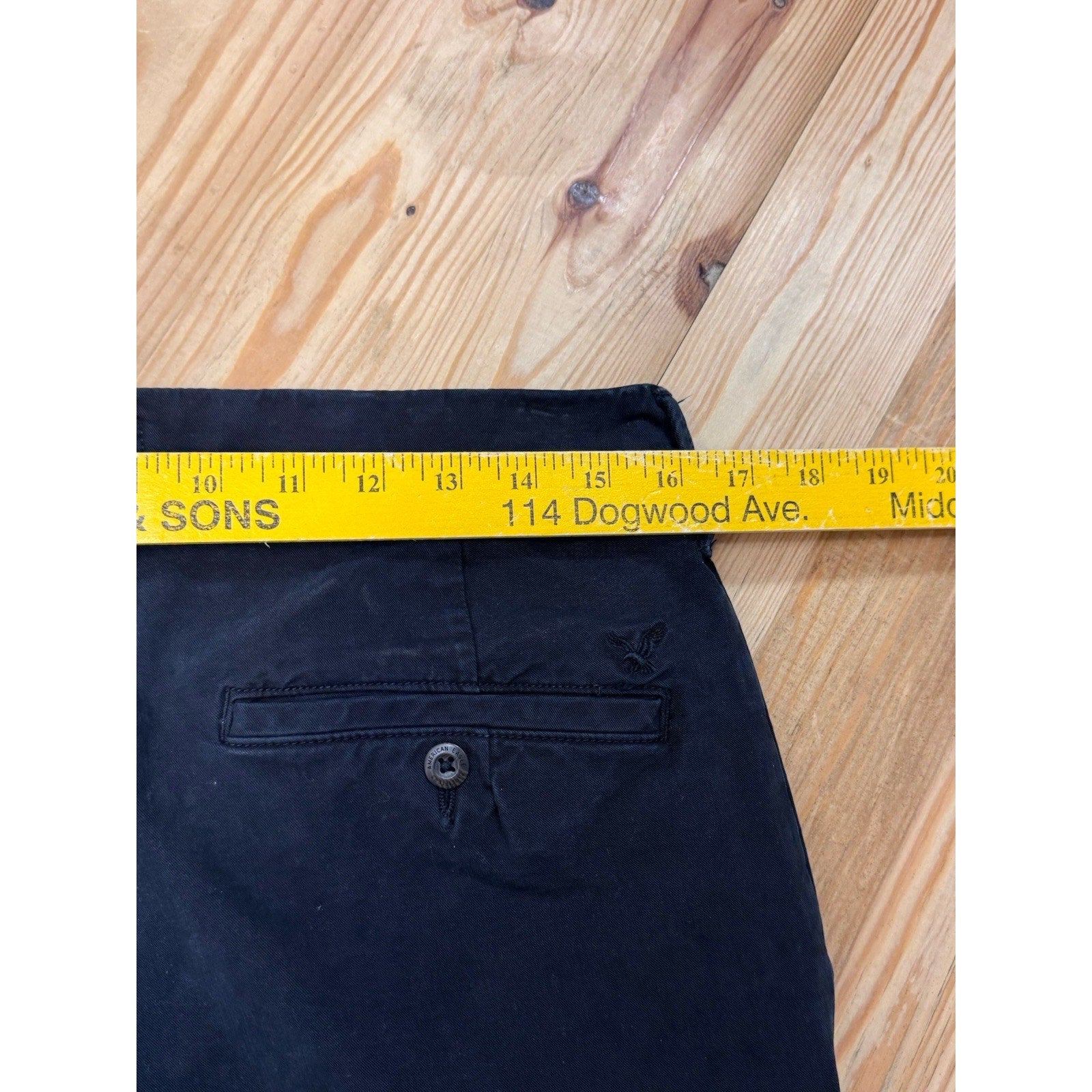 American Eagle 360 Extreme Flex 31x32 Pants Men's Navy Blue Slim Fit