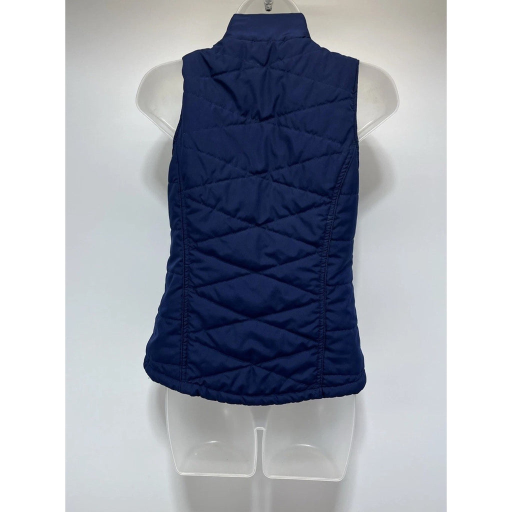 Red Camel Puffer Vest Women's Size XS Navy Blue