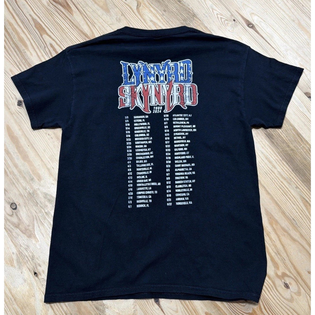 Lynyrd Skynyrd 50th Anniversary 2024 Tour Concert Shirt The Legacy Continues M