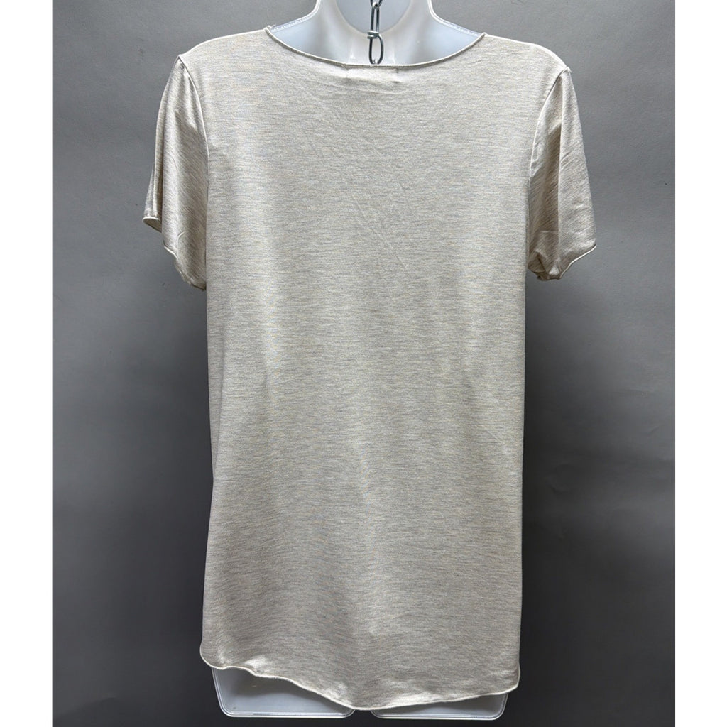 Women's MOD REF Oatmeal Soft Modal Everyday Tee NWT Size Medium Stretch
