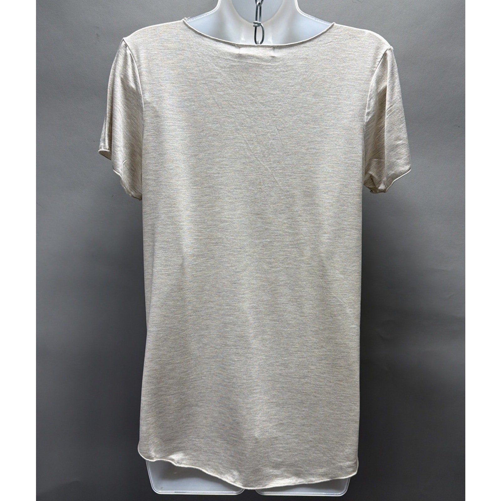 Women's MOD REF Oatmeal Soft Modal Everyday Tee NWT Size Medium Stretch