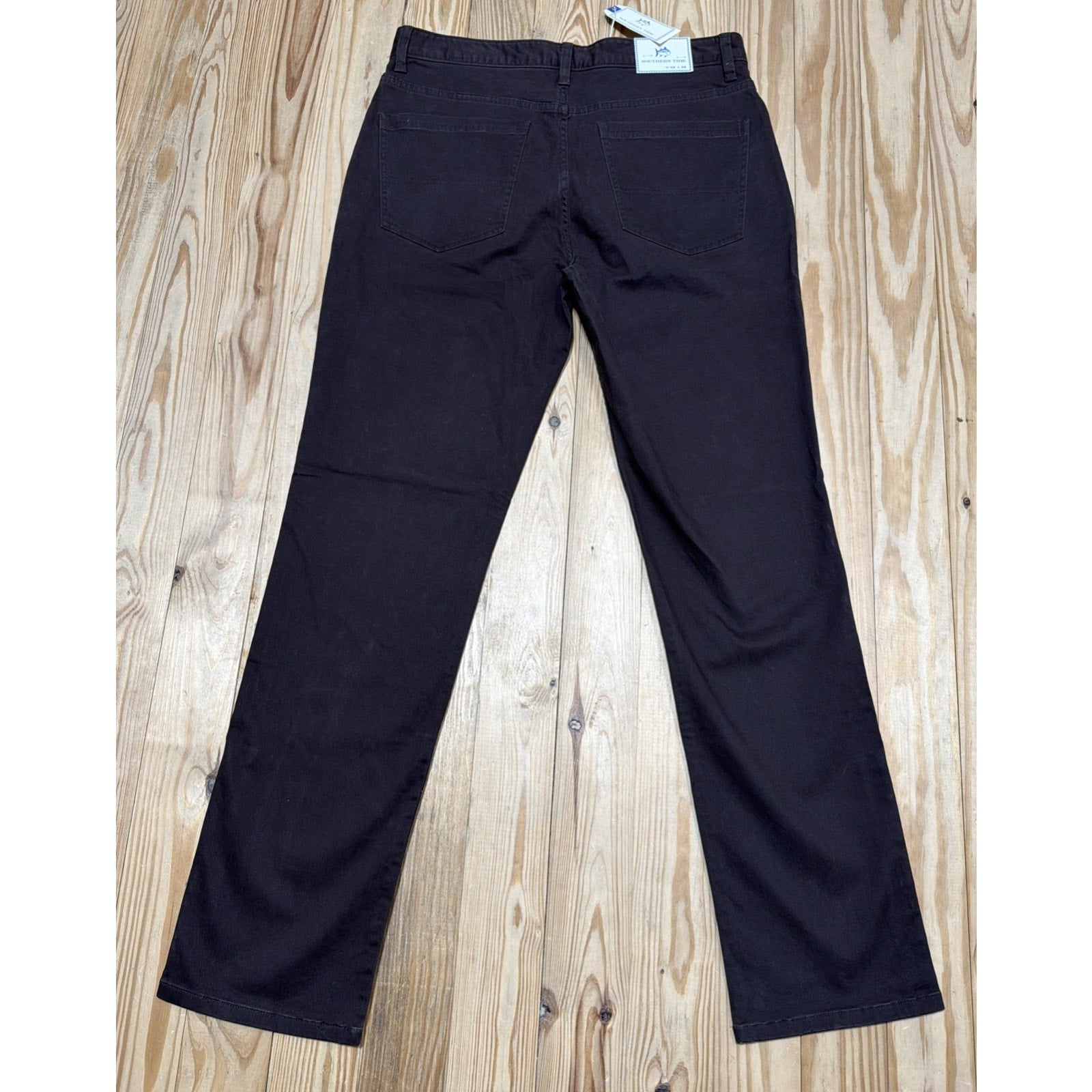 Mens Southern Tide Harbor Pants New 5 Pocket Java 33x32 Msrp $120