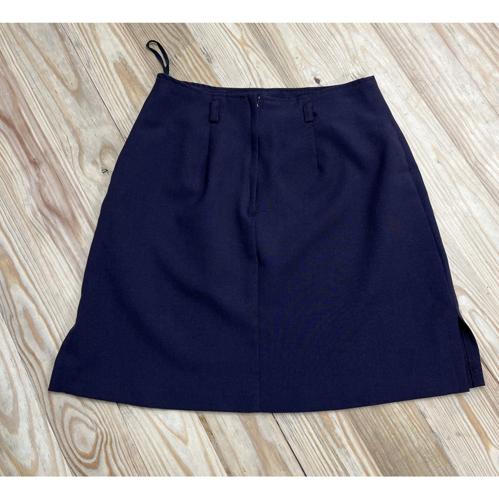 Vintage LA BELLE ladies Stretch Black pencil skirt Size 5 Made In USA