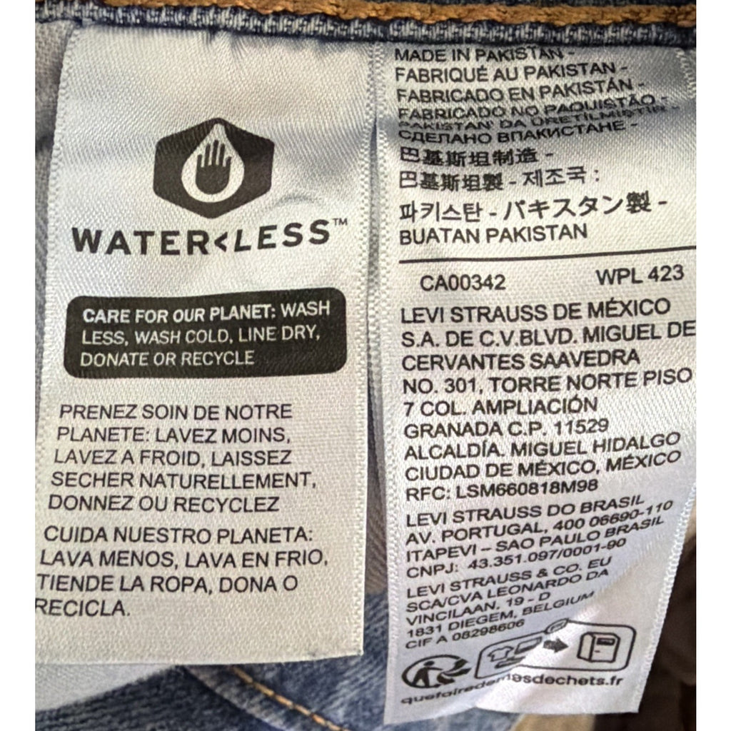 Levi's Jeans 505 Straight Leg Blue Denim Med Wash Mens Size 36x34