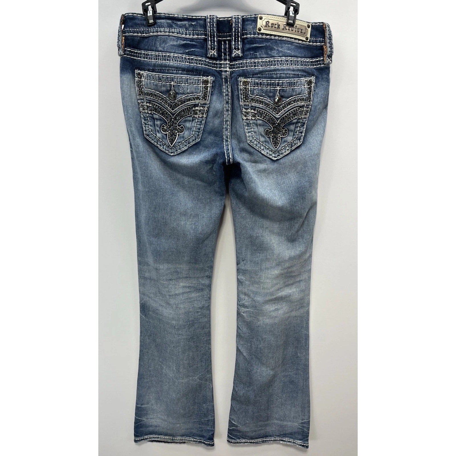 Rock Revival Women's Yanka Mid-Rise Boot Jeans Size 29