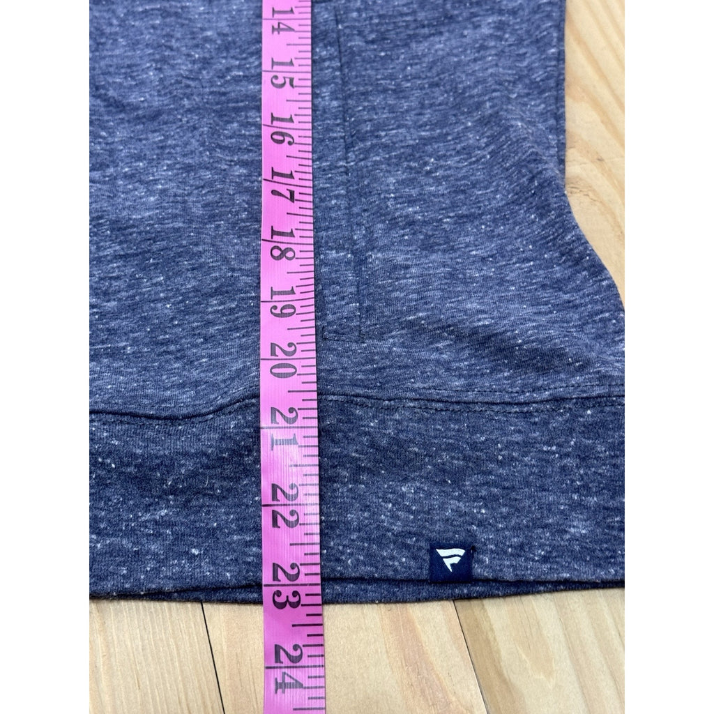 Tennessee Titans Heathered Gray Zippered Hoodie Women's Medium Fanatics Athletic