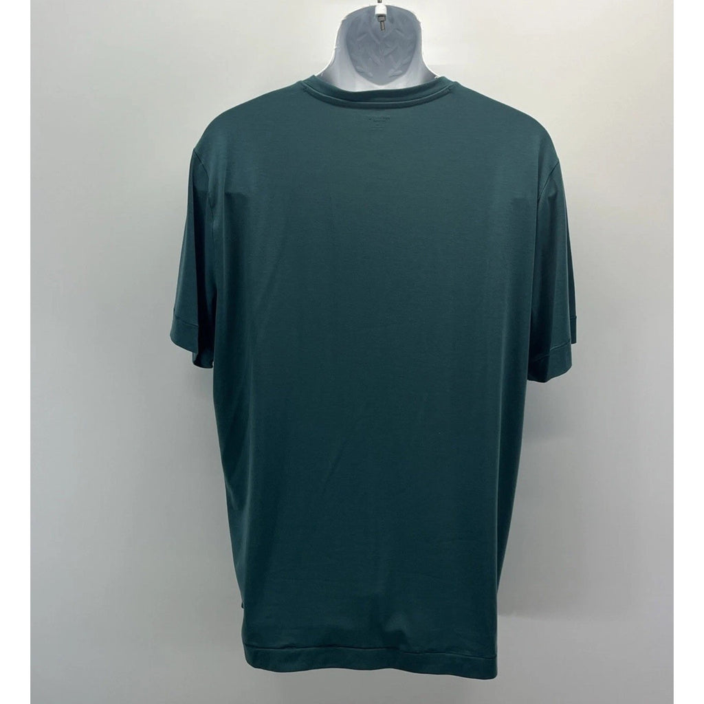 Old Navy Active T-Shirt Men's XL Green Short Sleeve 4 Way Stretch Dry Fit