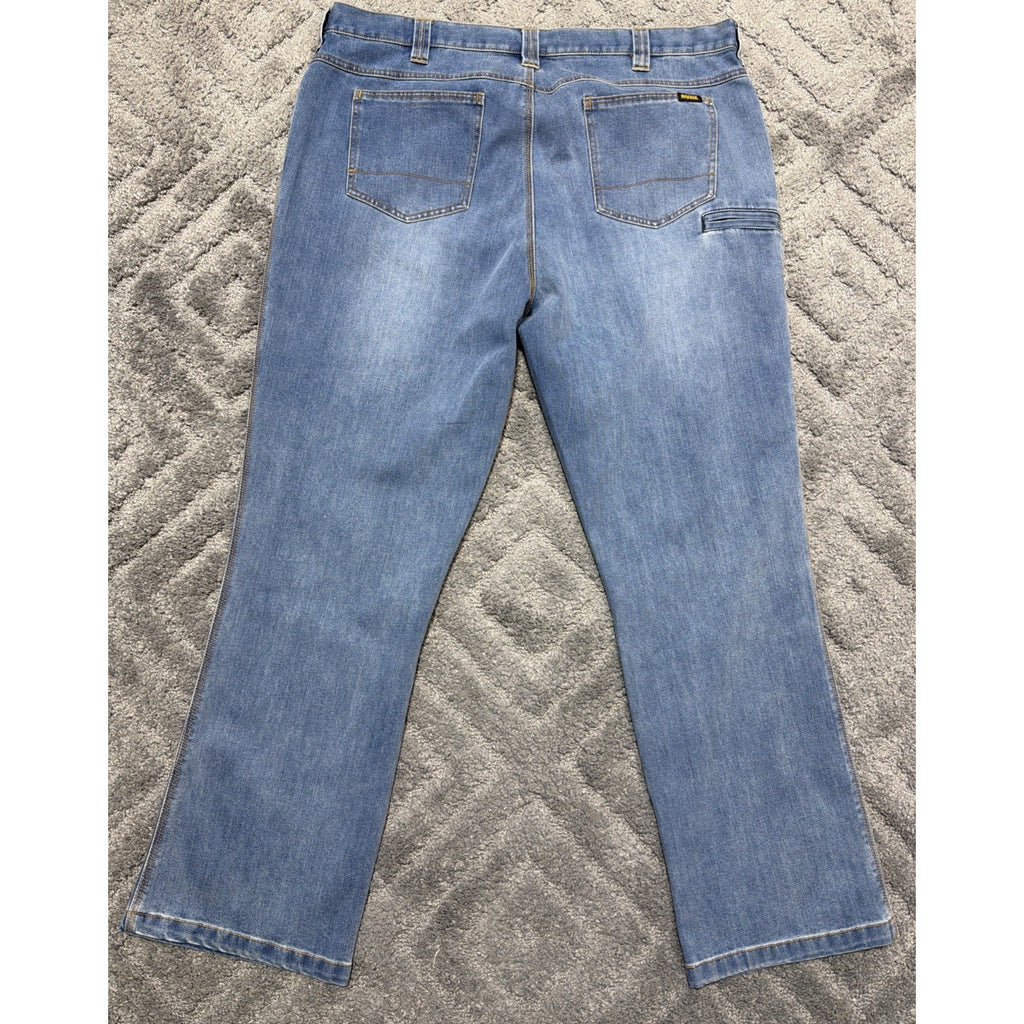 Dewalt Grayling Denim Jeans/Pants 44x33 Workwear Med Blue New