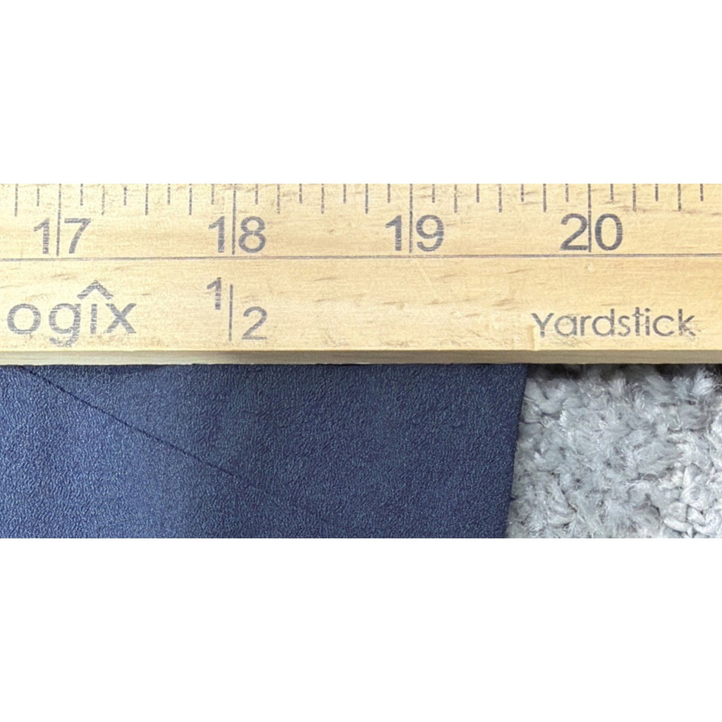 Banana Republic Navy Tulip Sleeve Blouse Size M Top Career Minimalist