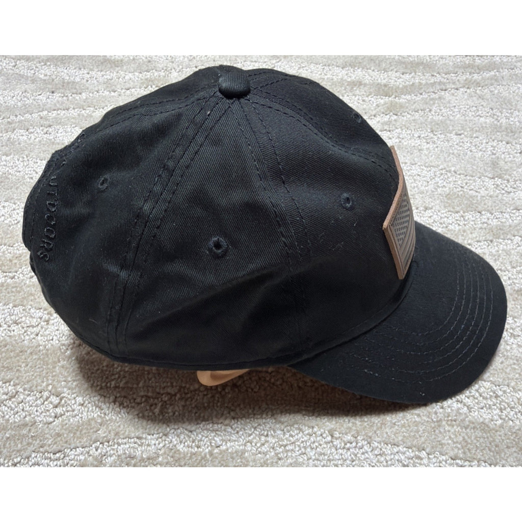 Academy Outdoors American Flag baseball Dad Adjustable Cap One Size Black
