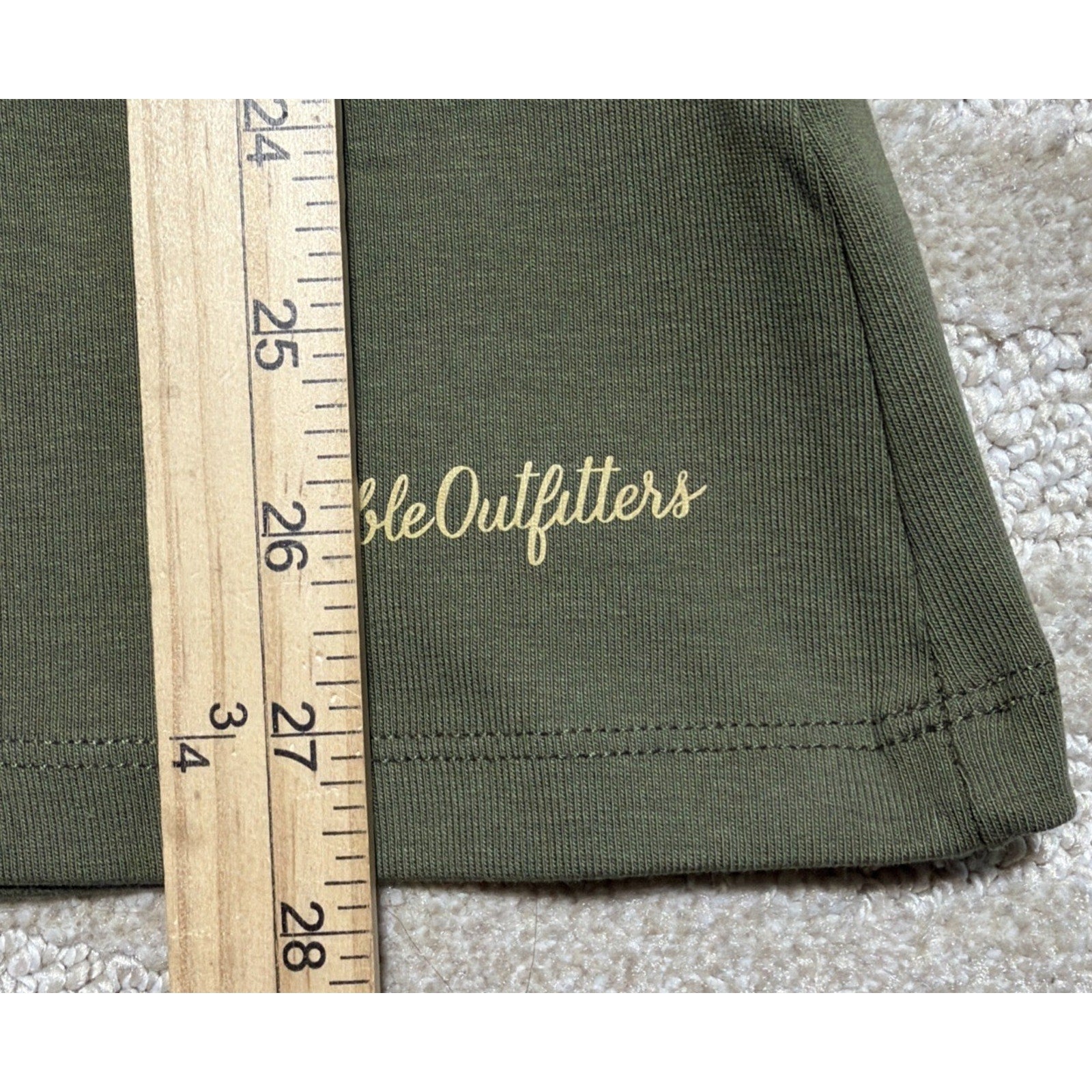 NWT Noble Outfitters Tank Top Women's Sz L Olive Tug Free Stretch