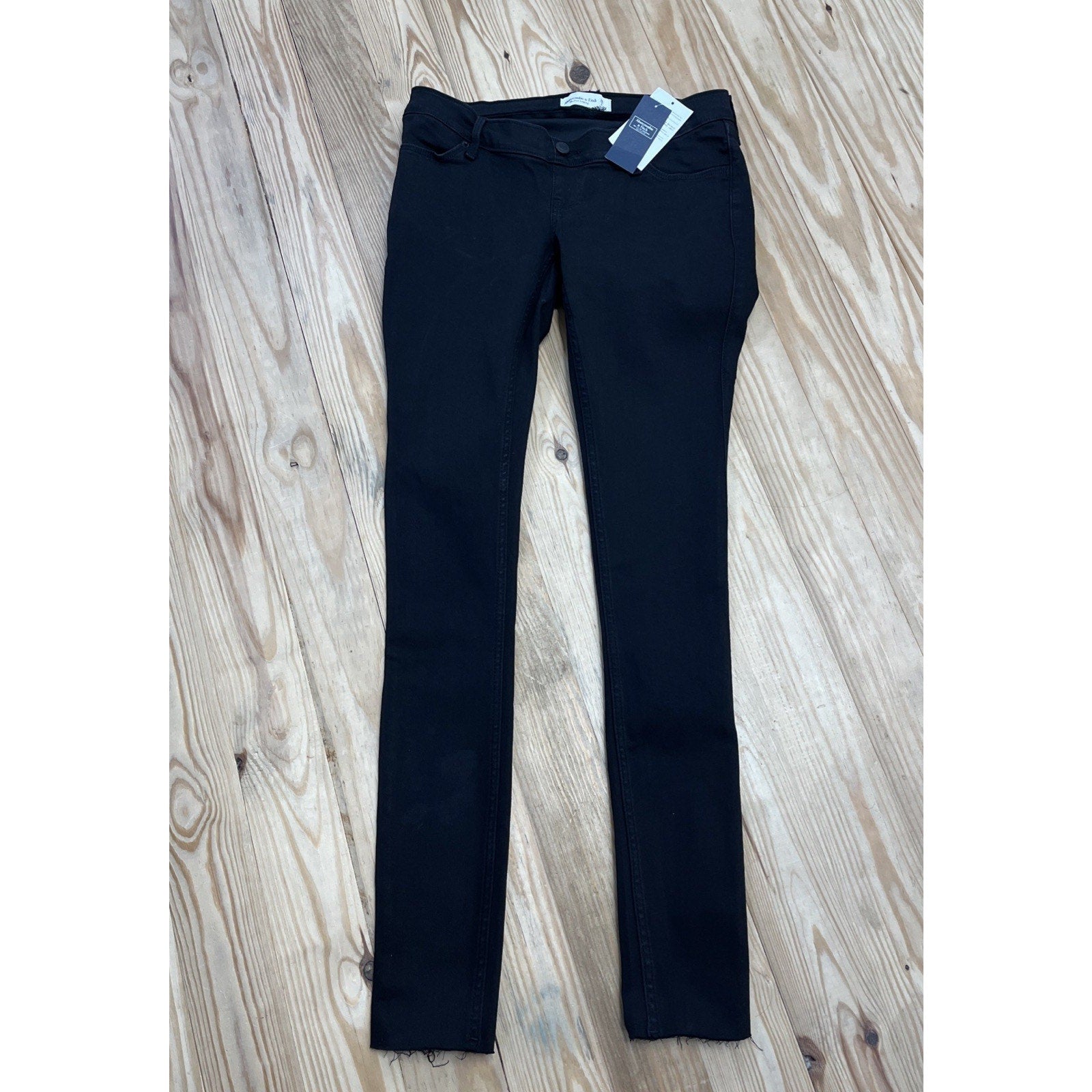 Abercrombie & Fitch The Jean Jegging Black Skinny Jean Jeggings Size 26 2L