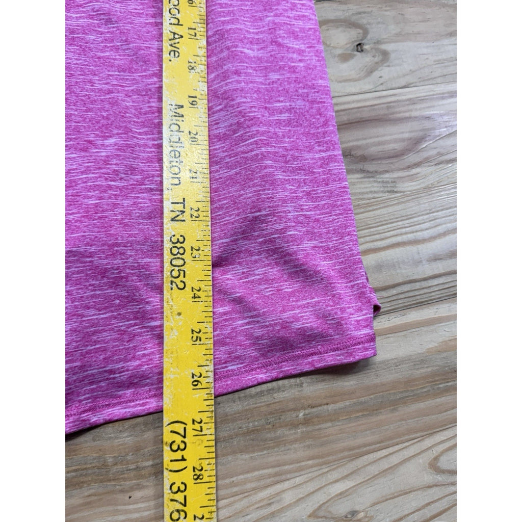 ID Ideology Sleeveless Workout Dress Big Jr/Girls L Pink Shock Heather Racerback