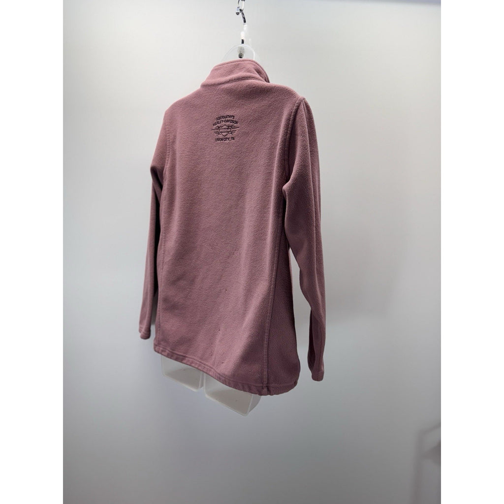 Harley Davidson Sweater Women's L Pink Fleece Union City, TN See Photos