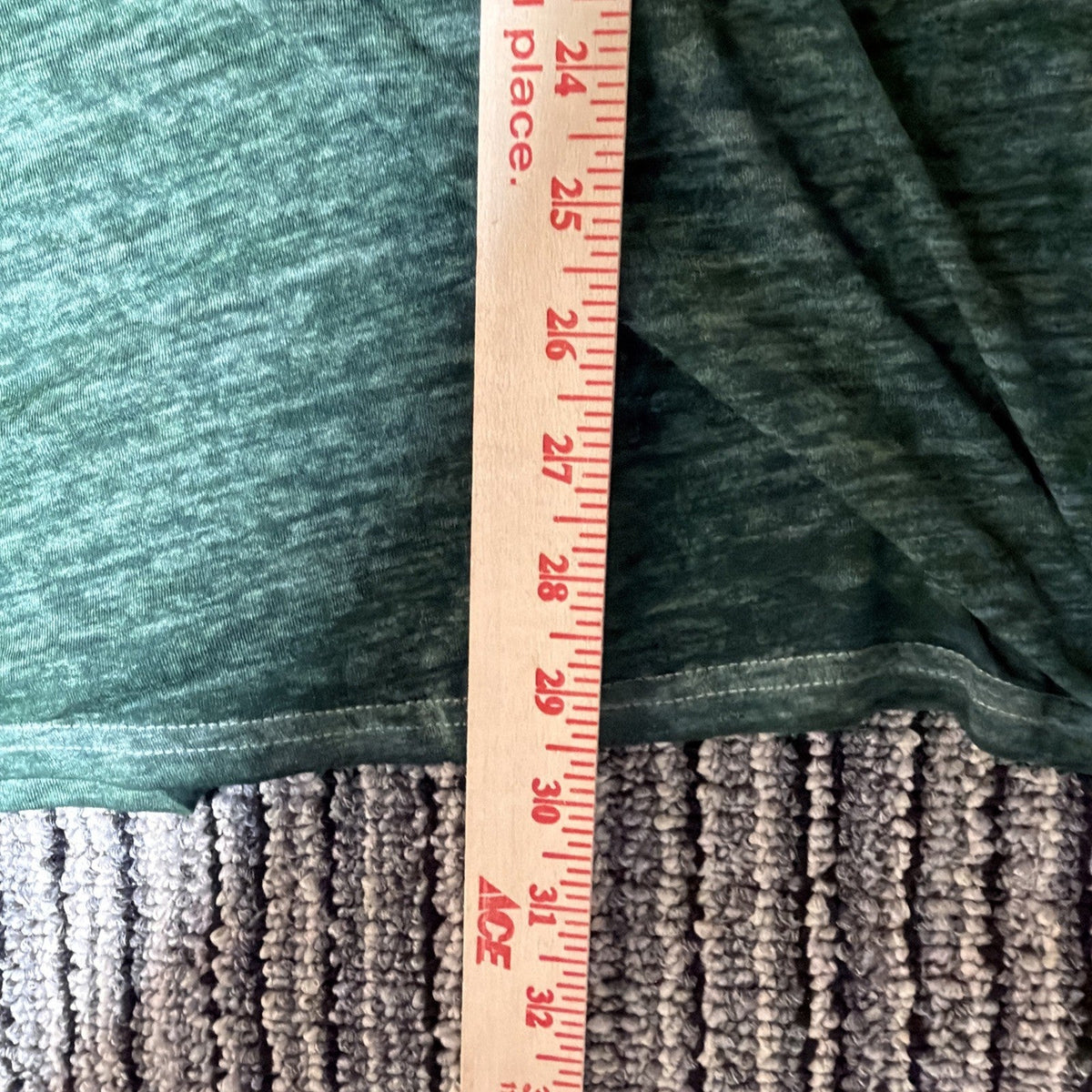 Women’s Joei and I Plus Size 3X Green Short Sleeve Top Metallic Sunflower