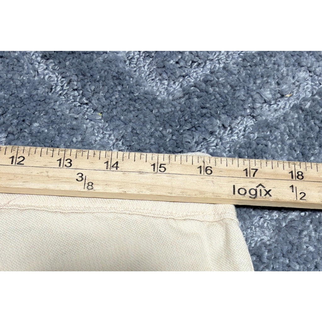 Dylan Beige Drawstring Embroidered Pants Women's Size 10