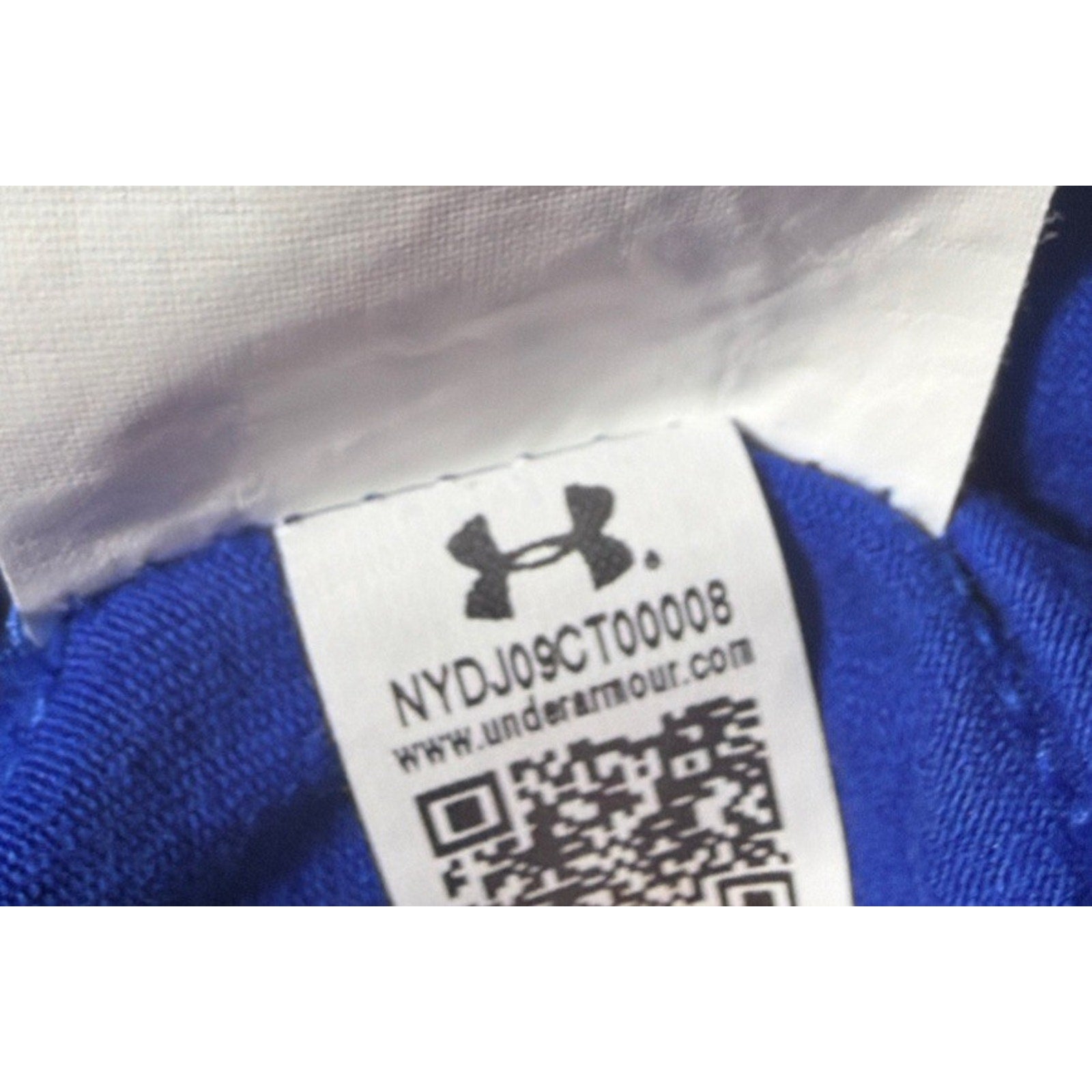 Chicago Cubs MLB World Series 2016 Under Armour Charged Blue Shirt 2XL Excellent