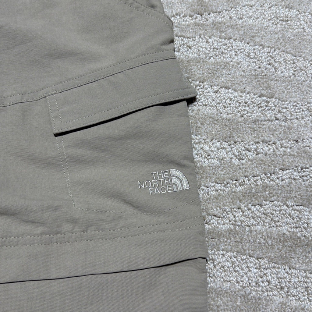 The North Face Hiking Pants Convertible Zip Off Shorts Women's 0 Excellent 27x31