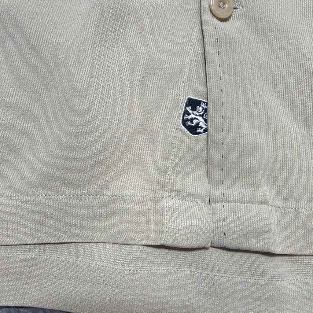 Nat Nast Luxury Originals XXL Silk Embroidered Camp Button-Up Shirt