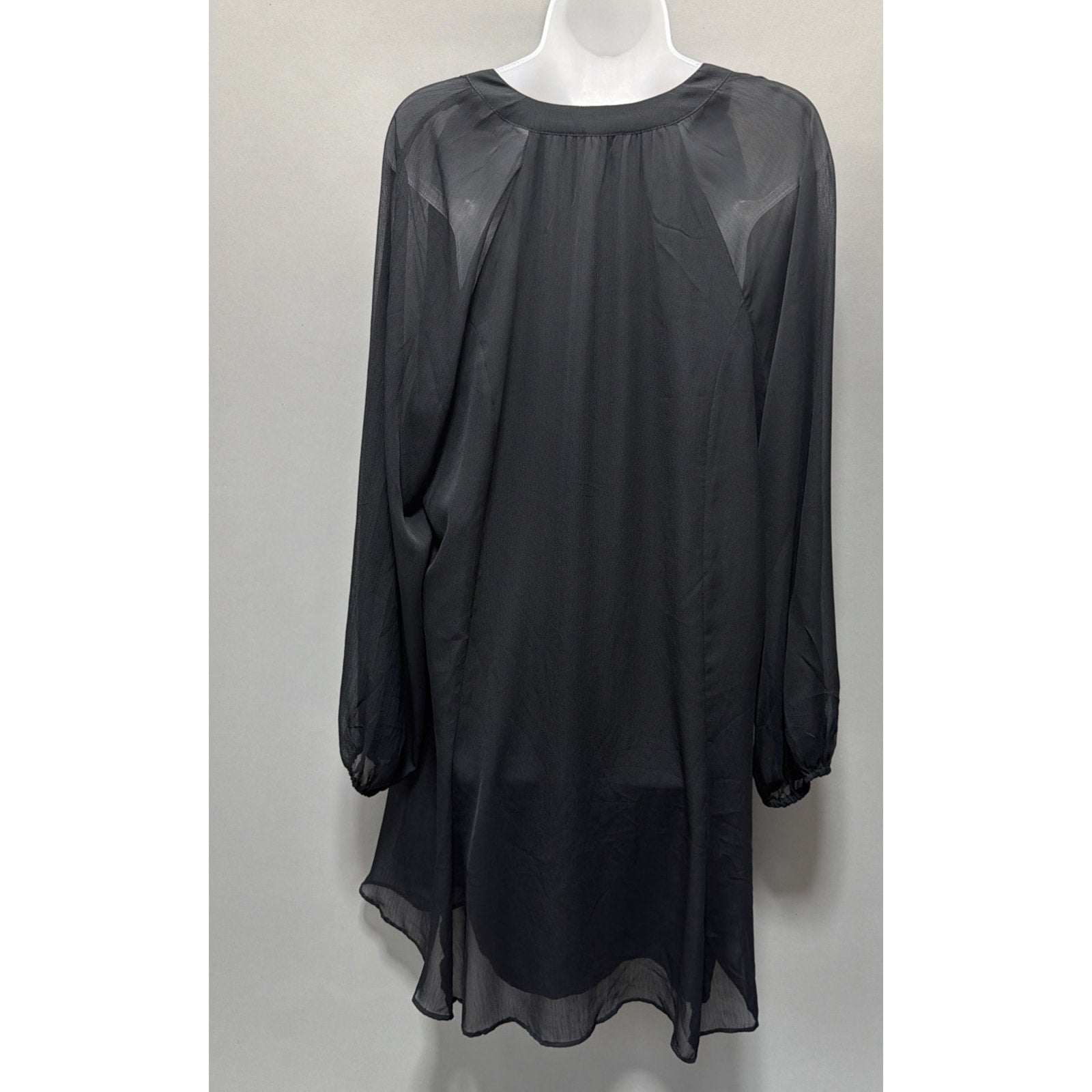 Joie Limited Edition Women's Balloon Sleeve Dress Caviar, Size: XL NWT