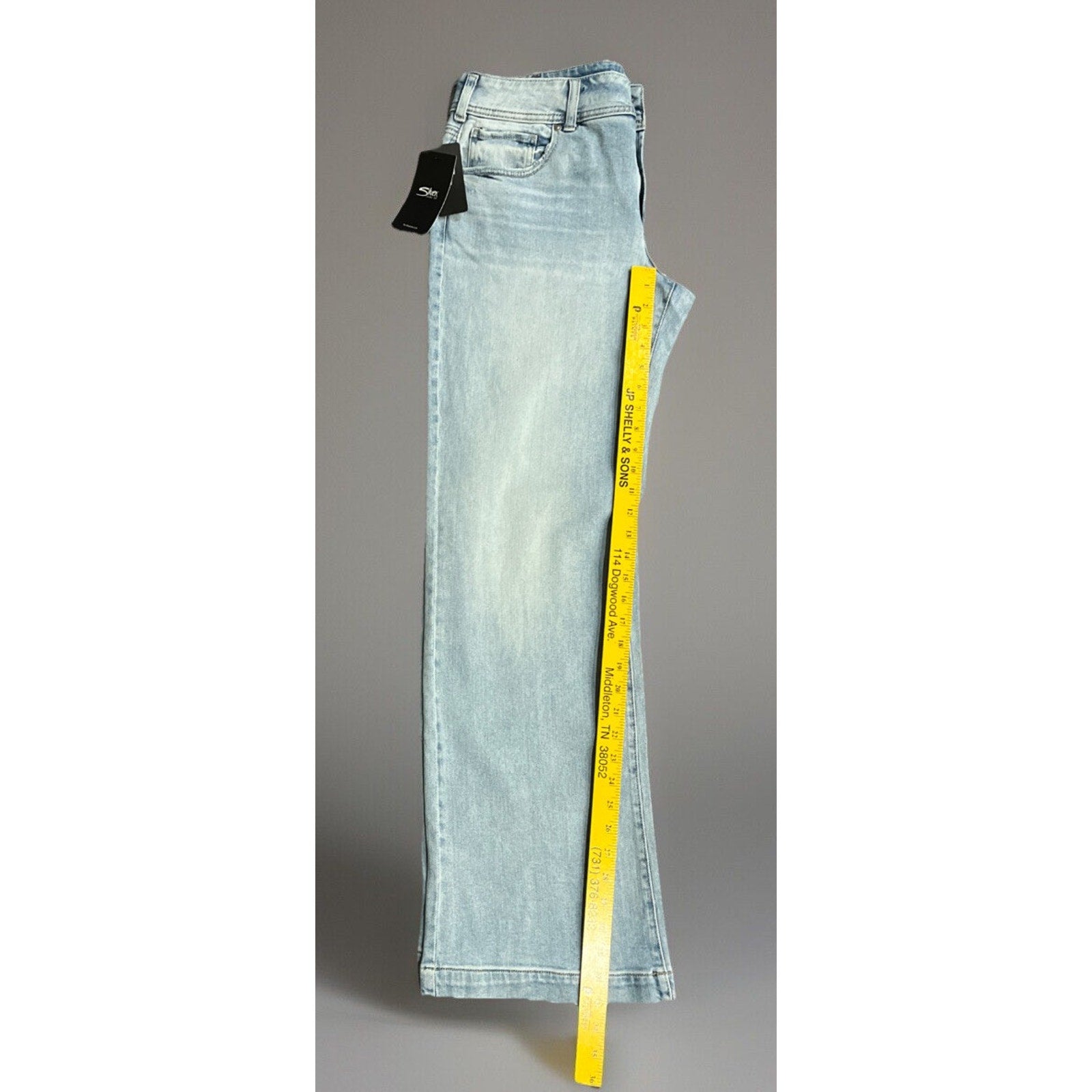 NWT Silver Suki Curvy Fit Stretch Mid Rise Trouser Jeans 33x33