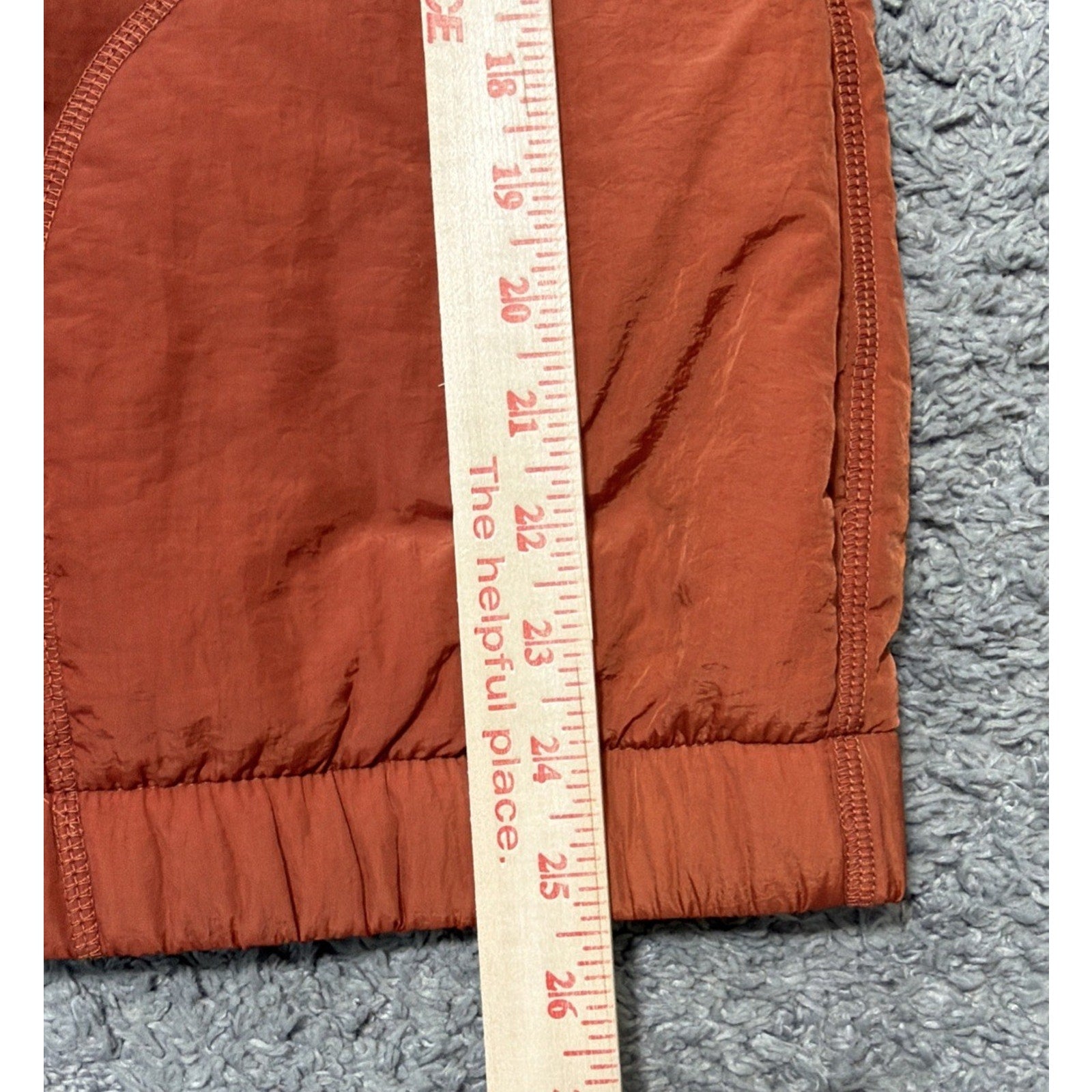 Wild fable Women’s Penny Jacket Full Zip Fleece Orange XXL NWT