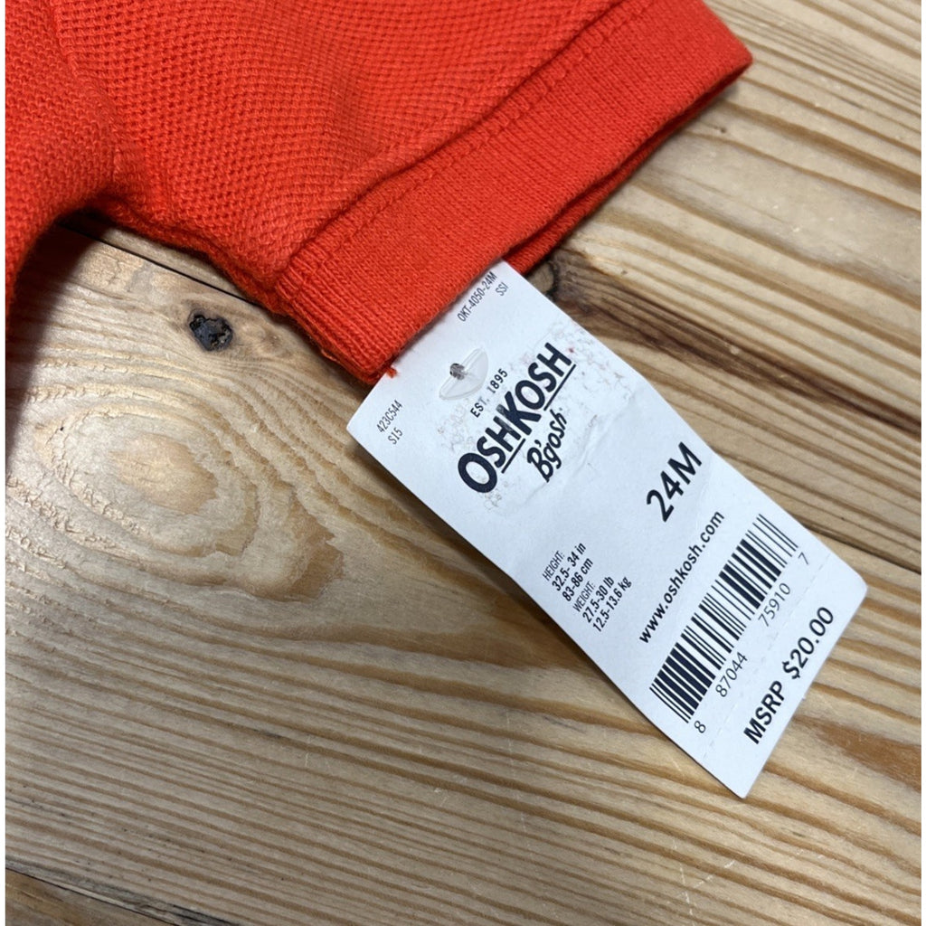 Baby Polo collared bodysuit by Osh Kosh - size 24 Months