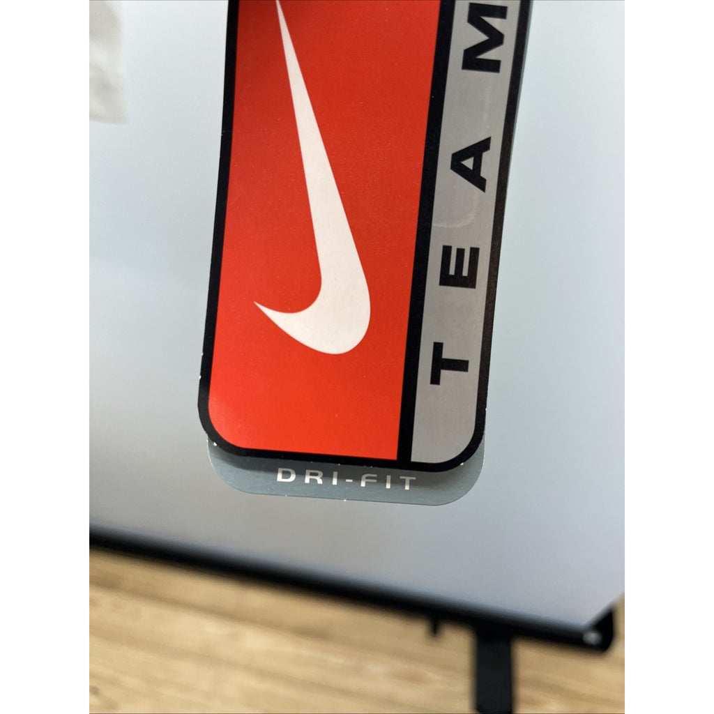 NWT NIKE DRI-FIT RAGLAN BASEBALL SHIRT Pull Over BLUE WHITE YOUTH MED