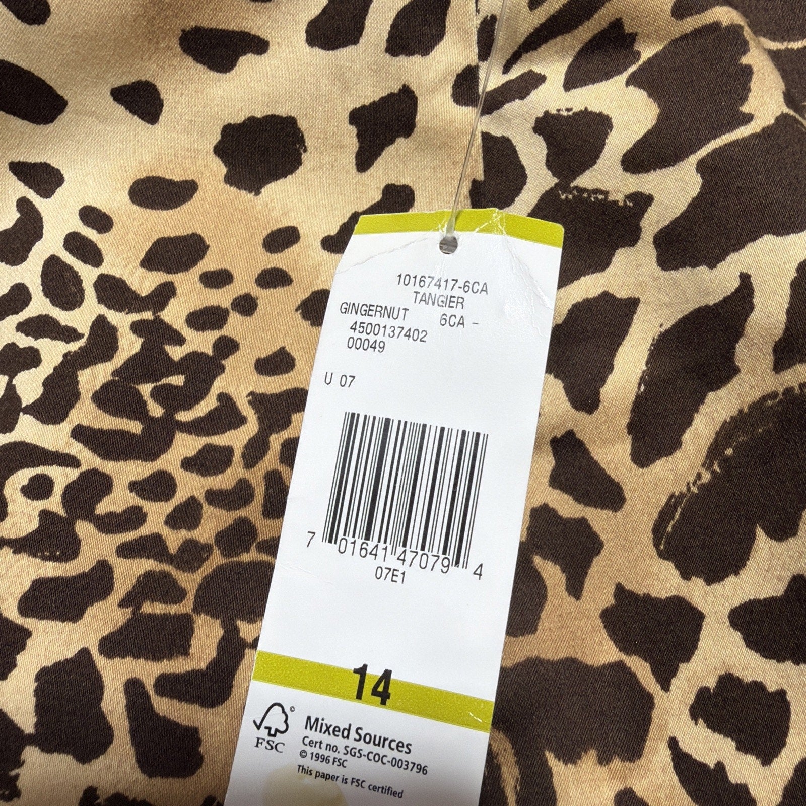 Jones New York Stretch Women’s Size 14 Skirt Animal Print New! Career Date Night