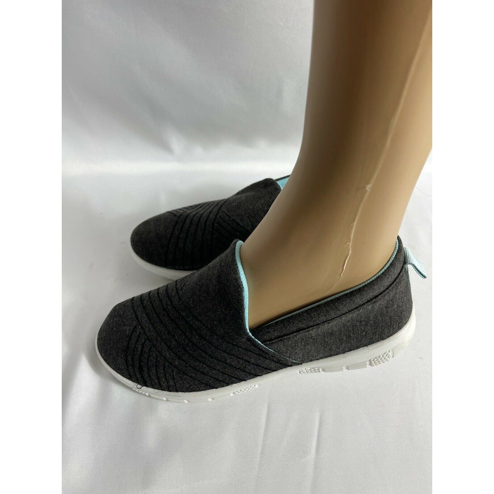 US Sports Ladies Women Slip On Walk Go Sports Comfy Sock Sneakers Shoes Size 6